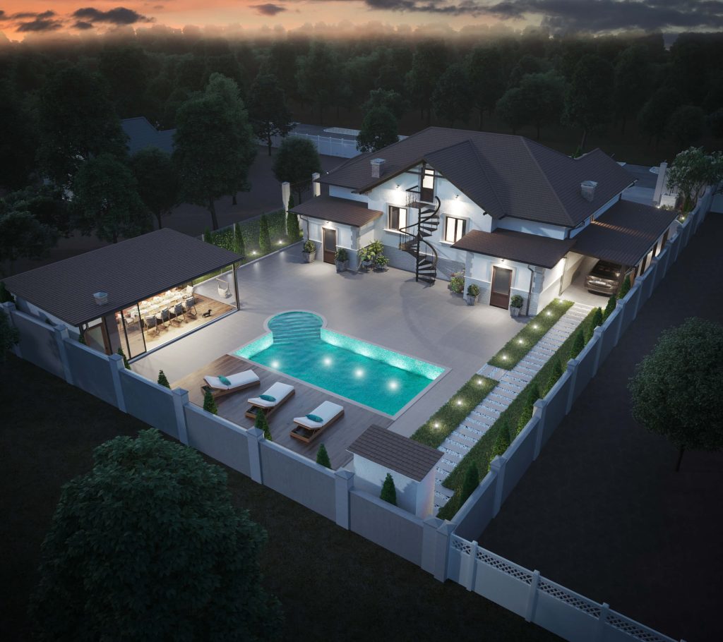 Classic House - design interior, ENI Design