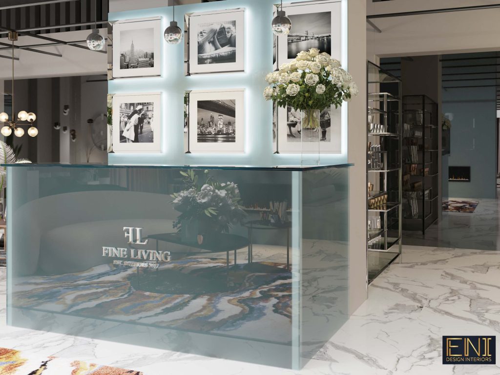 Fine Living Showroom - дизайн-проект от ENI Design
